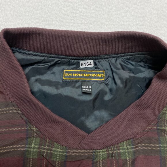 Vintage Sun Mountain Sports Jacket Men's L Track Long Sleeve Golf Pullover - Picture 2 of 12